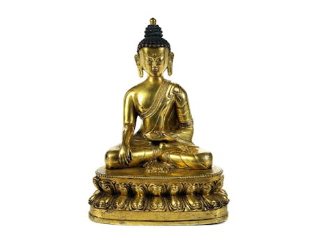 Vergoldeter Buddha